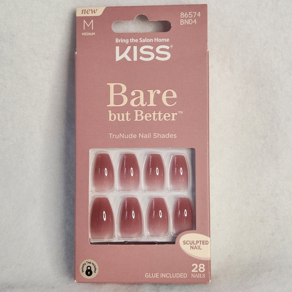 KISS Bare But Better TruNude Nail Shades